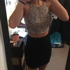 Two piece homecoming dress!